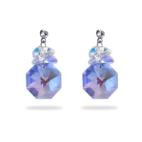 Lootkabazaar Korean Made Swarovski Drop Earring For Women (KHMSSJDES111817)